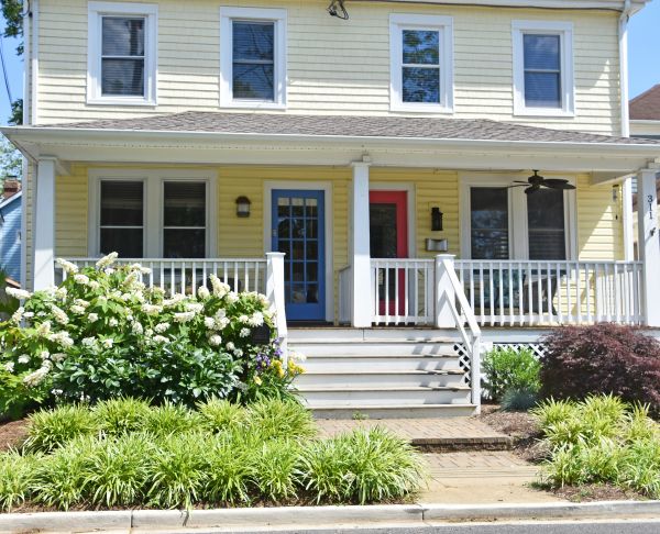 Porch Stairs Painting